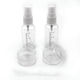Transparent Perfume Bottles 4 Pieces