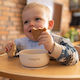 Babyono Children's Silicone Food Bowl Blue