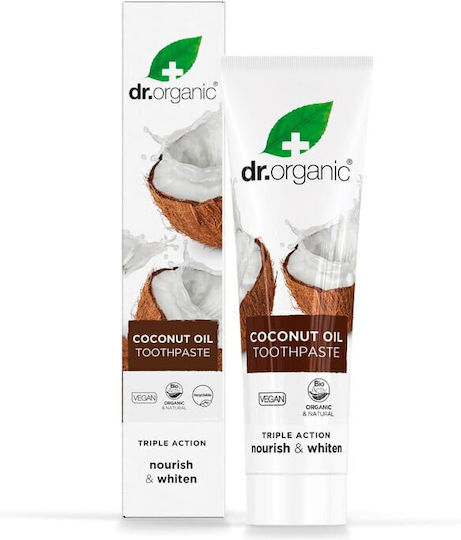 Dr.Organic Οδοντόκρεμα για Λεύκανση 100ml
