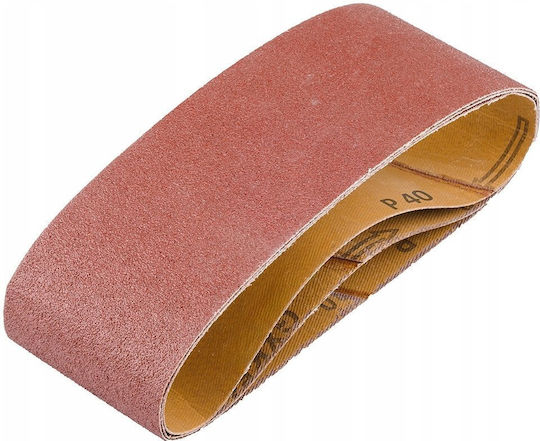 Neo Tools Sanding Belt K40 75x457mm Set 3 Pieces