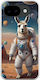 Lost In Space Llama Google Pixel 10a 5g Flexible TPU Transparent Silicone Mobile Phone Case