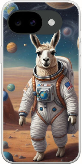 Lost In Space Llama Google Pixel 10a 5g Flexible TPU Transparent Silicone Mobile Phone Case