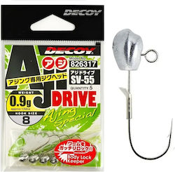Decoy Sv-55 Aji Drive Sled Head #8 0.9g Decoy Sv-55 Aji Drive Sled Head #8 0.9g