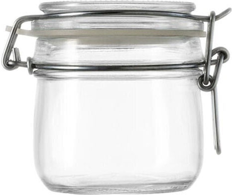 Borgonovo Glass Jar with Lid Normal 200ml
