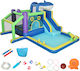 Aiyaplay Inflatable Castle with Trampoline & Slide for Ages 3-8