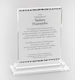 Crystal Award Rectangular Transparent 12mm 19x23cm Code Pb366
