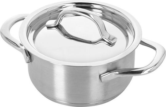Demeyere Resto 3 Κατσαρολάκι Γάλακτος 0.6lt / 12cm