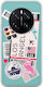 Husă Ticket To Los Angeles Honor Magic7 Pro TPU Flexibil Silicon Transparent