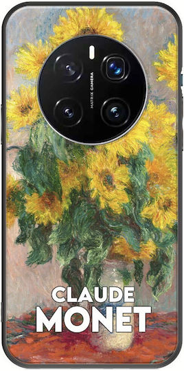 Husă Claude Monet Honor Magic7 Pro Black TPU Silicon Neagră