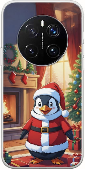 Калъф Xmas Animals Penguin Honor Magic7 Pro Гъвкав TPU Прозрачен Силикон