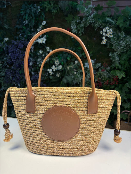 Wicker Multicolour Beach Bag
