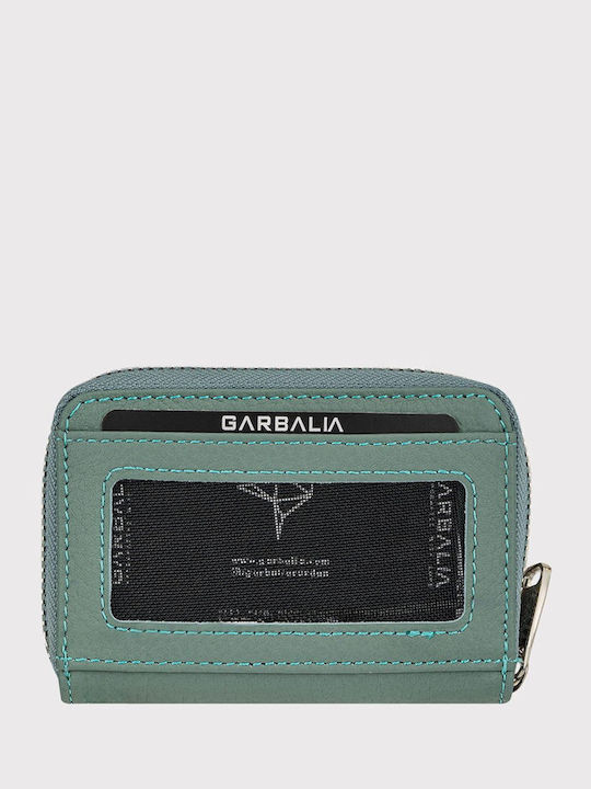Leather Men's Card Wallet Green