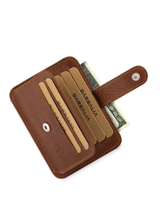 Leather Men's Wallet Orange