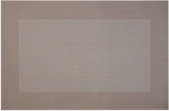 Tischsets Kunststoff Beiges 45x30cm 4 Stück Tischsets Kunststoff Beiges 45x30cm 4 Stück
