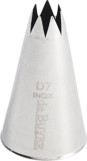 De Buyer Duză pentru Pungi de Patiserie Metalică 7cm 3011242112168
