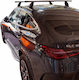 Menabo Aluminum Car Roof Bars Roof Rack for Mercedes-Benz GLC 2020> Set with Roof Rack Legs and Lock Silver MP.MGLC.05