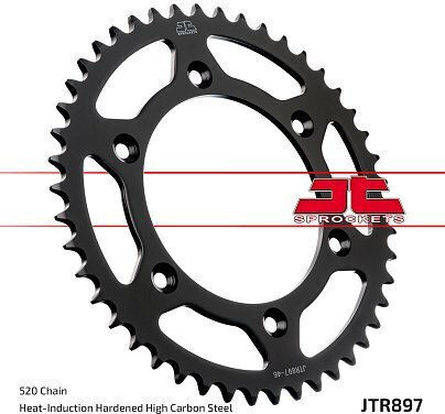 Hinteres Ritzel Cf450 Mt Jt Jtr897.47sc 520 Schwarz