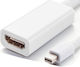 FSU Mini-DisplayPort Männlich Zu HDMI Weiblich Konverter Weiß