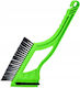 Prosperplast Car Ice Scraper With Brush In Green Colour