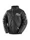 Furygan Männliche Motorrad-Regenjacke Schwarz Farbe