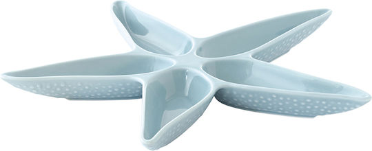 Easy-Life Coquillages Azur Ορντεβιέρα από Πορσελάνη Ø37xY33cm