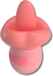 Tongue Vibrator 10 Vibration Licking Modes Clitoris Breast Stimulation Medical Silicone Waterproof