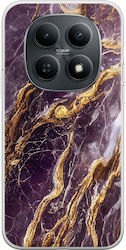 Cracked Marble Purple Gold Xiaomi Poco M8 5g Flexible TPU Transparent Silicone Mobile Phone Case Cracked Marble Purple Gold Xiaomi Poco M8 5g Flexible TPU Transparent Silicone Mobile Phone Case
