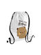 Koupakoupa She's My Bubu KP_34608 Gym Bag White Gym Backpack