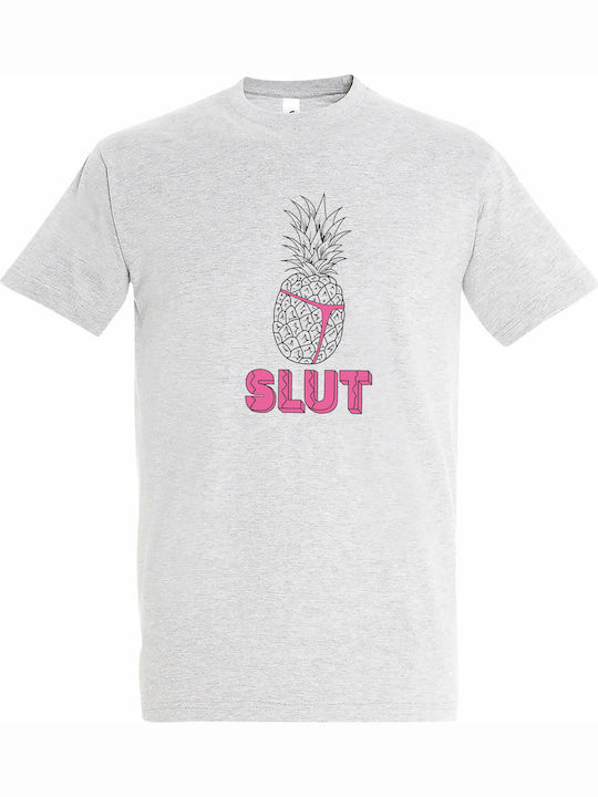 T-shirt Unsiex " Pineapple Slut Funny Summer Fu...