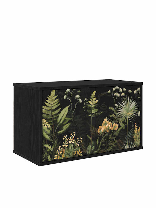 TV-Ständer Rhenen Schwarz Dürer M69xP33xH40cm