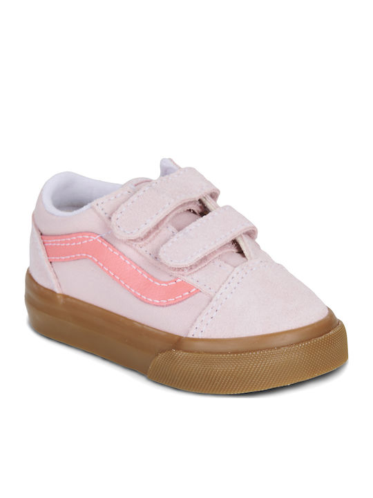 Vans Old Skool V Παιδικά Sneakers Ροζ