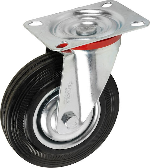 Detoolz DZ-CC3024-G01 Roată Din Cauciuc 125x34.5mm