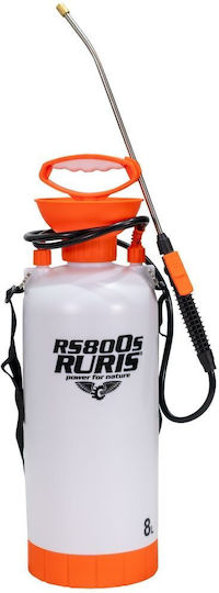 Ruris Pulverizator cu rucsac cu capacitate de 8lt 3bar