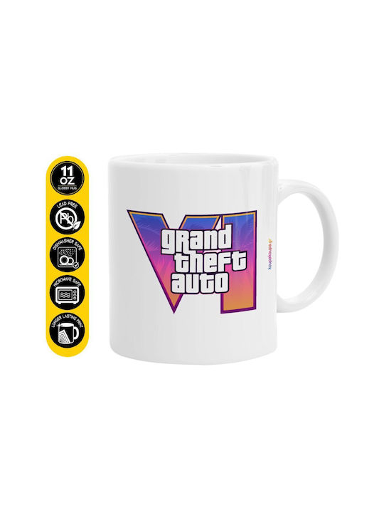 Koupakoupa GTA VI Ceramic Brown Mug 330ml