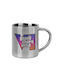Koupakoupa Gta Vi Metallische Tasse Mit Deckel Braune 300ml