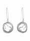 Ios Silver Dangle Earrings