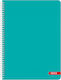 Tettris Spiral Notebook Ruled 120 Sheets 4 Subjects (Miscellaneous Designs) A4-4Θ-11B