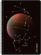 Tettris Spiral Notebook Ruled 60 Sheets 2 Subjects (Miscellaneous Designs) A4-2Θ-212