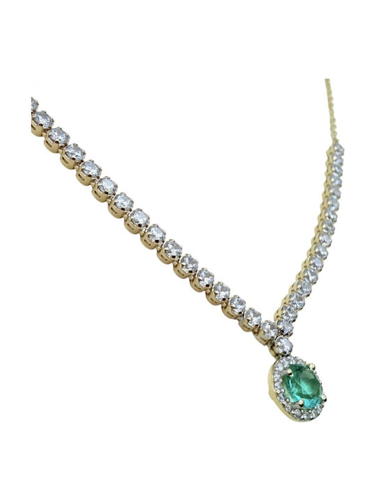 Kontopoulos Halskette aus 14K Gold