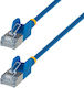StarTech U/UTP Cat.6a (Gigabit) Мрежов Кабел Ethernet 3м Син