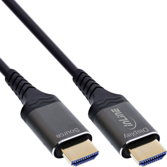 InLine High Speed HDMI male - HDMI male 40m Black