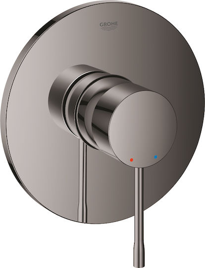 Grohe Essence Μίκτης Μπαταρίας Εντοιχισμού για Ντουζιέρα Γκρι