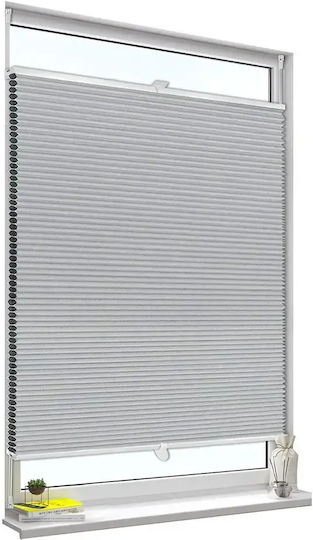 Woltu Jaluzea De Aluminiu Gri Lățime 75xÎnălțime 220cm