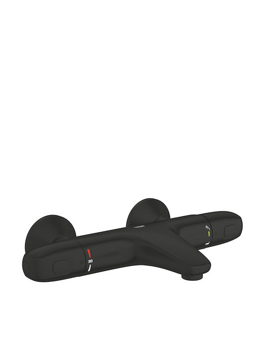 Grohe Grt Thermostatic Mixing Bathtub Faucet Black