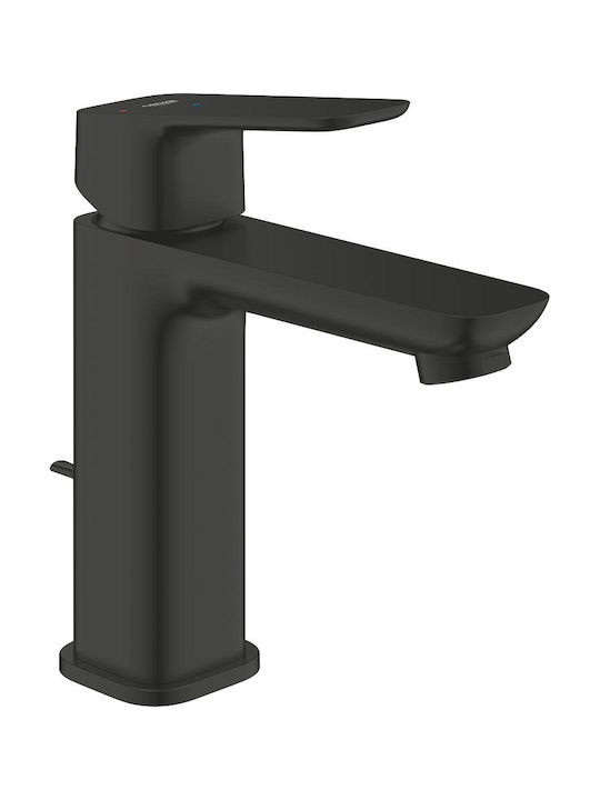 Grohe Cubeo Αναμεικτική Μπαταρία Νιπτήρα Μαύρη