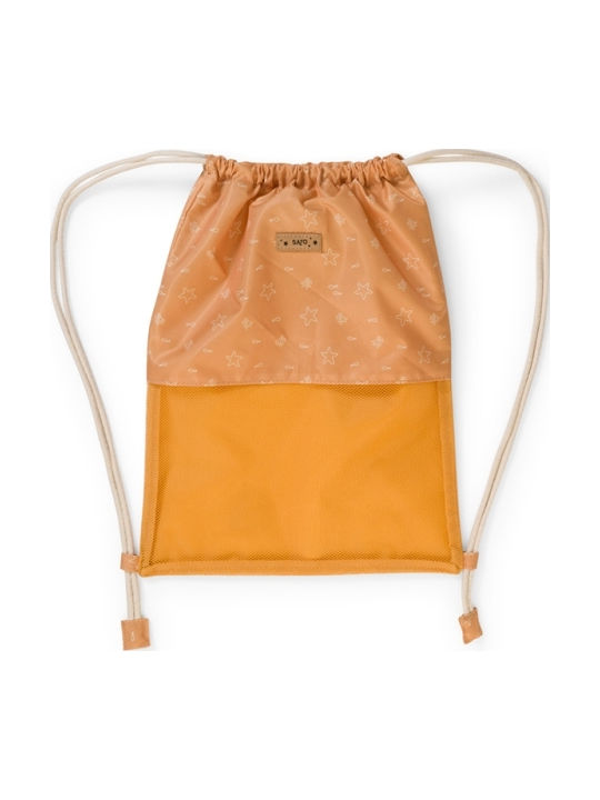 Saro Beach Kids Backpack Yellow 39x29cm