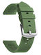 Rubber Strap Green 22mm