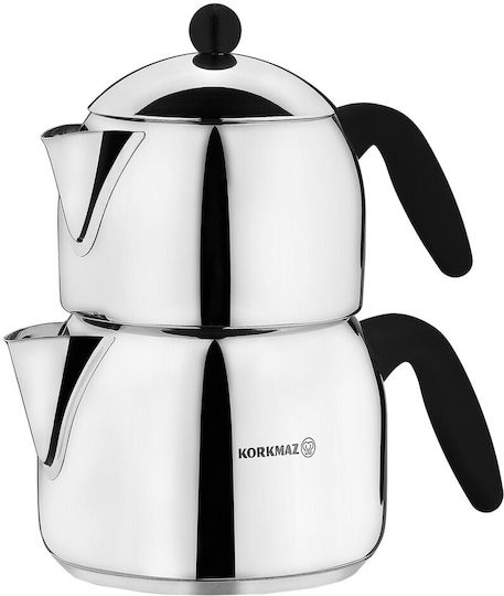 Korkmaz Orbit Boiler Stainless Steel Silver 4000ml