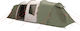 Easy Camp Huntsville Twin 800 Camping Tent Tunnel Khaki with Double Cloth 4 Seasons for 8 People 750x240x200cm