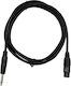 Tune XLR male - 6.3mm male Black 3m P62TU009